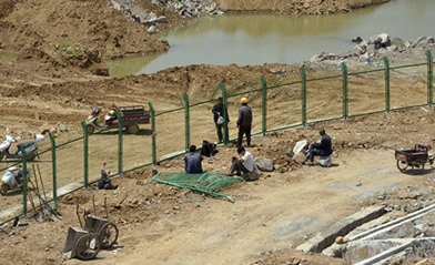 澧河渡槽工程護(hù)欄網(wǎng)