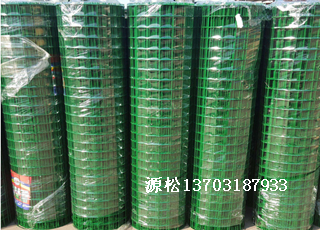 綠色塑料皮鐵絲網(wǎng)1